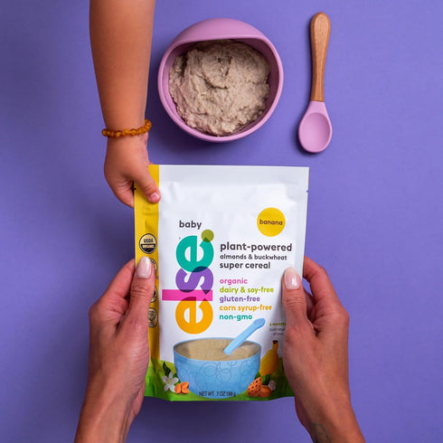 6+ Pack 6) Else Nutrition Organic Baby Cereal Months Infants - Easy prep Wholefood PlantPowered Baby Cereal