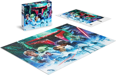 Buffalo Games Silver Select - Star Wars The Rebellion’s Defeat - 1000 Piece Jigsaw Puzzle for Adults
