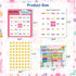 Set 3rd Fancy Land Sight Word Bingo Game Kids Adults Dolch's & Fry's Words Lists Bingo for Pre-k to Grade Educational