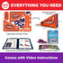 6+ 6-7-8-9-10-11-12 50 Doctor Jupiter Paper Airplane Book Kit, Crafts for Kids Ages | Birthday Gift Ideas for Year Old