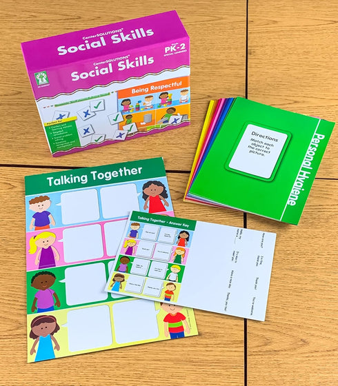 Key Education Publishing Social Skills File Folder Game: 9.5" x 2.88"