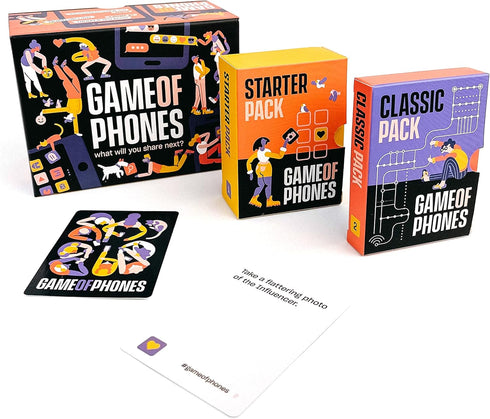 Game of Phones - What Will You Share Next? Card Game