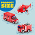 3 4 5 6 7 3-9 JOYIN Toddler Fire Truck Toys for Year Old Boys - Fire Engine, Emergency Vehicle, Kids Firetruck