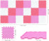 18 QC-ACIb18N qqpp EVA Rubber Tiles Interlocking Puzzle Foam Floor Mats - Baby Play Mat for Playing | Exercise Mat