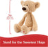 GUND Toothpick Classic Teddy Bear, Premium Stuffed Animal for Ages 1 and Up, Beige, 15”