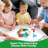3+ (4 Pack) Wooden Puzzles,Geometric Shape Logic Hexagon Puzzle Toys Brain Teasers STEM Montessori Educatioanl IQ Board