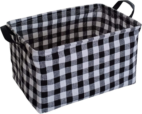 KUNRO Rectangle Toy Bin Waterproof Storage Organizer for Nursery Hamper, Kids Bedroom Laundry Baby Gift Shelf Baskets