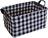 KUNRO Rectangle Toy Bin Waterproof Storage Organizer for Nursery Hamper, Kids Bedroom Laundry Baby Gift Shelf Baskets
