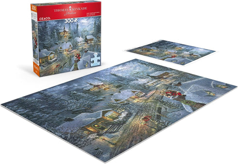Ceaco - Holiday - Santa's Silent Night - 300 Piece Jigsaw Puzzle for Christmas