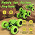 6-12, 4WD 360 Threeking Remote Control Car RC Flip Stunt Double Sided Driving Cars Toys for Boys Girls Ages Flips