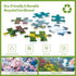HQXXJW 300 20.5 15 Piece Puzzle for Adults Ice Lake & Wildflower Jigsaw Puzzle Scenic Nature Puzzle for Relaxation