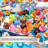 30 LINICE Pcs Rubber Ducks, Random Assortment Ducks Bulk, Mini Rubber Duckies for Toddler Baby Bath Toys, Kids Bath