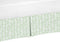 Sweet Jojo Designs Baby Crib Skirt (Boho Floral Leaf) for Girls, Infants/Nursery