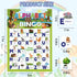 Animal Bingo Game for Toddlers and Adults, 24 Players Animal Bingo Cards, Jungle Safari Party Game for Family