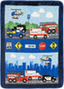 EVERYDAY KIDS Toddler Throw Blanket - 30" by 40" - Fire and