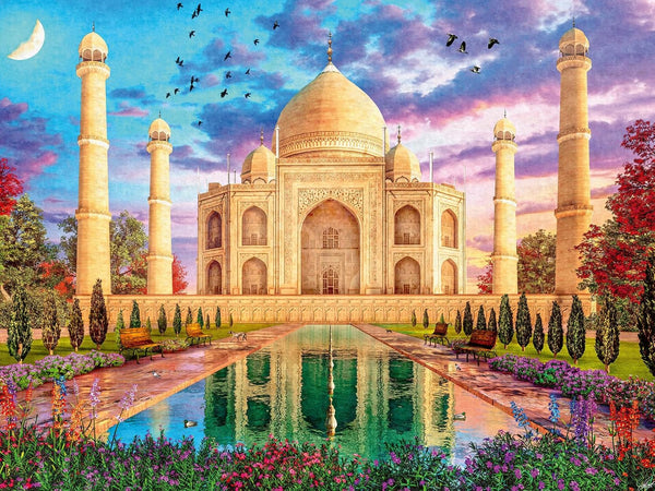 Ravensburger Taj Mahal 1500 Piece Jigsaw Puzzle | Captivating Imagery | Anti-Glare