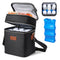 PIIOSER Breastmilk Cooler Bag with Ice Pack Fits 6 Baby Bottles Up