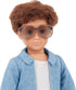 Lori Mini Boy Doll & Toy Living Room Furniture Set – 6-inch Doll with Sofa, Armchair, Coffee Table, Rug, Plants