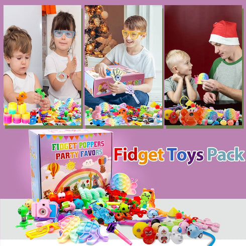 1000+ Pack, PCS Party Favors for Kids, Fidget Toys Birthday Gift,Christmas Stocking Stuffers,Christmas Gift,Treasure
