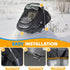 Cozy IvyWind Baby Car Seat Cover, Universal Winter Carseat Cover for Babies with Breathable Mesh Window, and Warm