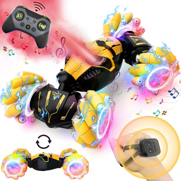 Remote Control Car for Boys 8-12, 4WD Gesture Sensing RC Stunt Car
