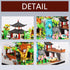 Micro Mini Blocks Animals Building Model Set - Creative Architecture Zoo Park Building Sets for Adults and Kids 14+