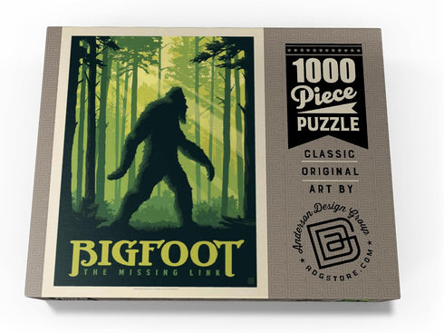 MyPuzzle Bigfoot: The Missing Link Vintage 1000 Piece Jigsaw Puzzle for Adults