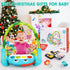 UMIKU Tummy 0-6 6-12 Baby Play Mat Baby Time Mat Musical Activity Center for Infant with High-Contrast Piano Music