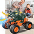 Bennol Remote Control Dinosaur Car Toys for Kids 3-5 4-7, 2.4GHz Dino Car with Light, Sound & Spray