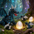 7 22" 4 2 Set MaoGoLan Giant Pcs Dragon Stuffed Animals - Dragon Plush Toy with Babies & Eggs in Mom's Belly, Soft