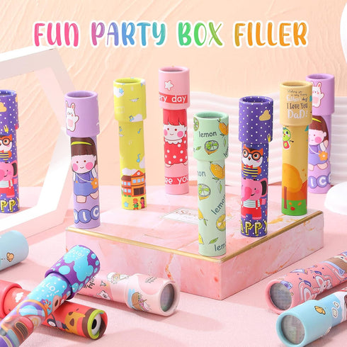 20 Pcs Classic Kaleidoscopes Educational Toys for Birthday Party, School Classroom Prizes, Random Colors (Cute Style)