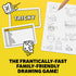 Six Second Scribbles: The frantically Fast and fantastically Fun Drawing Game | A Family Friendly Party Game