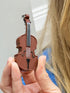 World's Smallest Violin, Original Sad Music Pocket-Sized Tiny Violin Keychain, Plays a Touchingly Sad Song