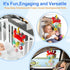 0-6 0-3-6-12 Lynncare Car Seat Toy for Babies Months, Stroller Toy with a Convenient Clip, Carseat Toys Hanging Baby