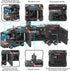 1102 Pieces City Police Station Building Kit with SWAT Mobile Command Center Truck, Police Car, Helicopter, Patrol Boat