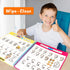 Preschool Learning Activities Number Letter Tracing Book, Pre Kindergarten Workbook for Kids, Montessori Educational