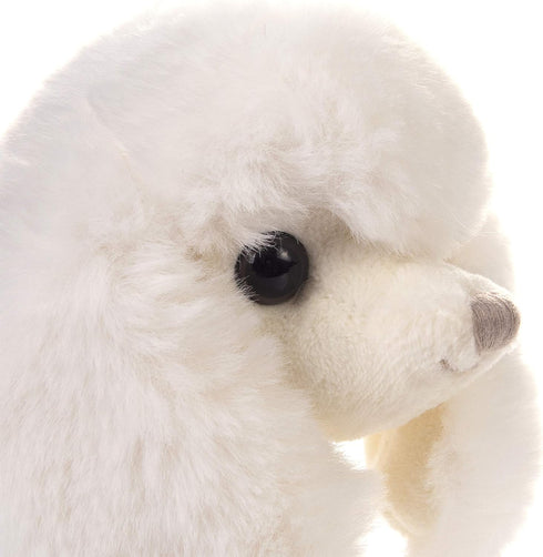 Cream Poodle Plush Soft Toy, 4-Inch Puppy Dog Stuffed Animal