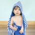 Aqua Hooded Cotton Towel for Babies by Green Sprouts