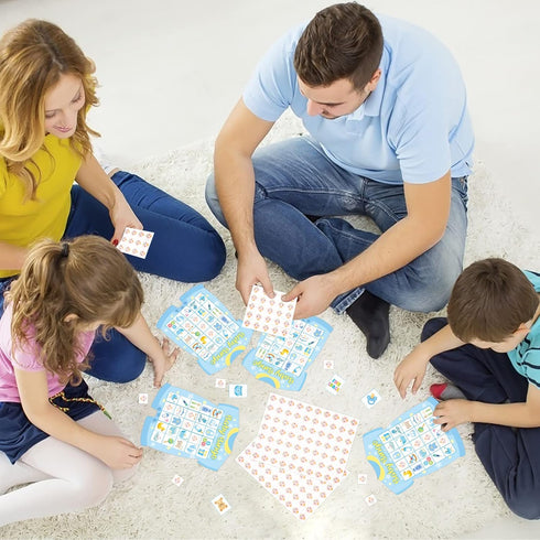 Baby Shower Bingo Games Boy - 24 Guests - Newborn Baby Bingo for Baby Shower Party Supplies