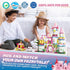 Castle STEM Building Toys for Girls Ages 6-12, VINTOP 1000PCS Pink Princess Castle Carriage Playsets