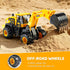 3 4 5 6 7 8 Bulldozer Beestech Construction Truck Toys for Years Old Boys, Truck Vehicles Sand Sandbox Beach Toys
