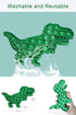 HILUDEER Pop Fidget Toys for Kids, Fidget Poppers Toys Sensory Squeeze Bubble Popping, Silicone Animal Dinosaur Toys