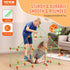 VEVOR Fort Building Kit for Kids, 85PCS Glow in The Dark STEM Toys, Educational Gift for 4-8 Year Olds