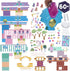 My Little Pony Mini World Magic Epic Crystal Brighthouse Toy - Buildable Playset with 5 Collectible Figures