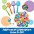 Learning Resources Mathswatters Addition & Subtraction Game - 99 Pieces for Age 5+ Kids, Educational Games
