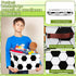 4 Closet Bokon Pcs Sports Ball Storage Basket Bin Fabric Toys Storage Cube with Handles Collapsible Shelf Cloth