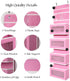 Giraffe Creation 4 Closet Over Door Organizer with Large Capacity Pockets, Hanging Organizer Storage for Bathroom