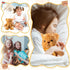Jenaai 12 Pieces Stuffed Animals, Soft Party Gift Plush Bears for Baby Shower Centerpieces, Birthday Decorations (11.8