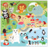 At The Zoo: Mudpuppy Jumbo 25 Piece Jigsaw Floor Puzzle Featuring Lions and Elephants