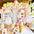 32 Inch Summer Large Ice Cream Balloons Cone Kit, Giant Sweet Ice Cream Sprinkle Foil Balloons, Popsicle Three Scoops